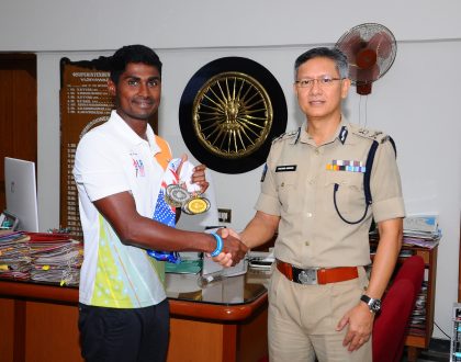 తులసి చైతన్యకు సీపీ అభినందనలు