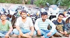 ద్విచక్రవాహనాలు దొంగిలించిన ఏడుగురు అరెస్ట్