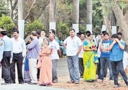 రెండోరోజు 97.18 శాతం హాజరు