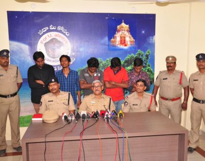 ఎన్ డి పి ఎస్ చట్టం క్రింద 5 గురు అరెస్టు