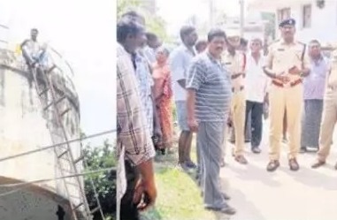 సెల్ టవర్ వద్దని వాటర్ ట్యాంక్ ఎక్కి..!