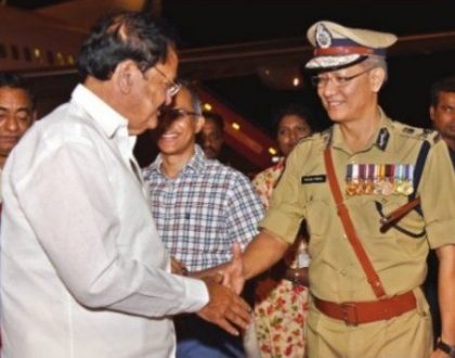 ఉపరాష్ట్రపతి వెంకయ్యనాయుడుకు ఘనస్వాగతం