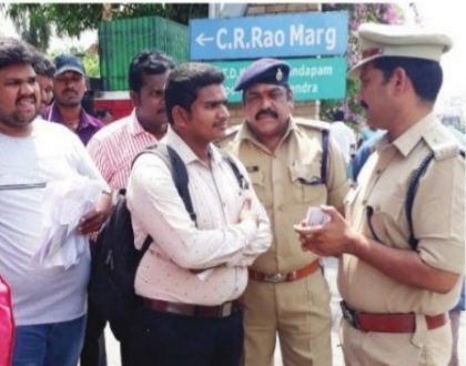 హెల్మెట్ తప్పనిసరి : ట్రాఫిక్ డీసీపీ