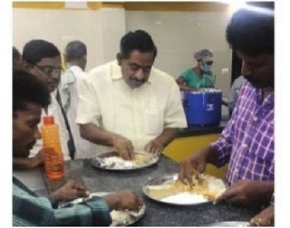 అన్న క్యాంటీన్లను సందర్శించిన మేయర్ శ్రీధర్