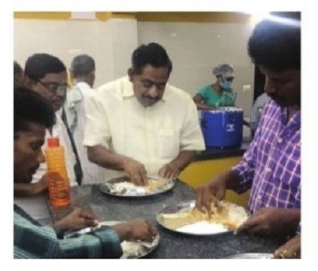 అన్న క్యాంటీన్లను సందర్శించిన మేయర్ శ్రీధర్