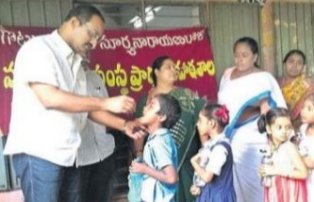చిన్నారుల ఎదుగుదలకు నులిపురుగులు ఆటంకం