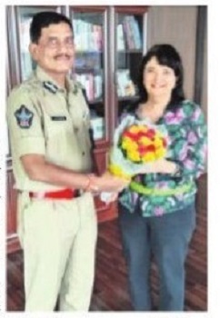 డీజీపీని కలిసిన యుఎస్ కాన్సులేట్ జనరల్