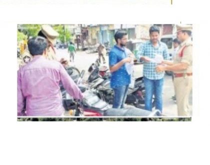 కాప్ లా ..  నగరంలో ఆపరేషన్ ఆన్ రోడ్