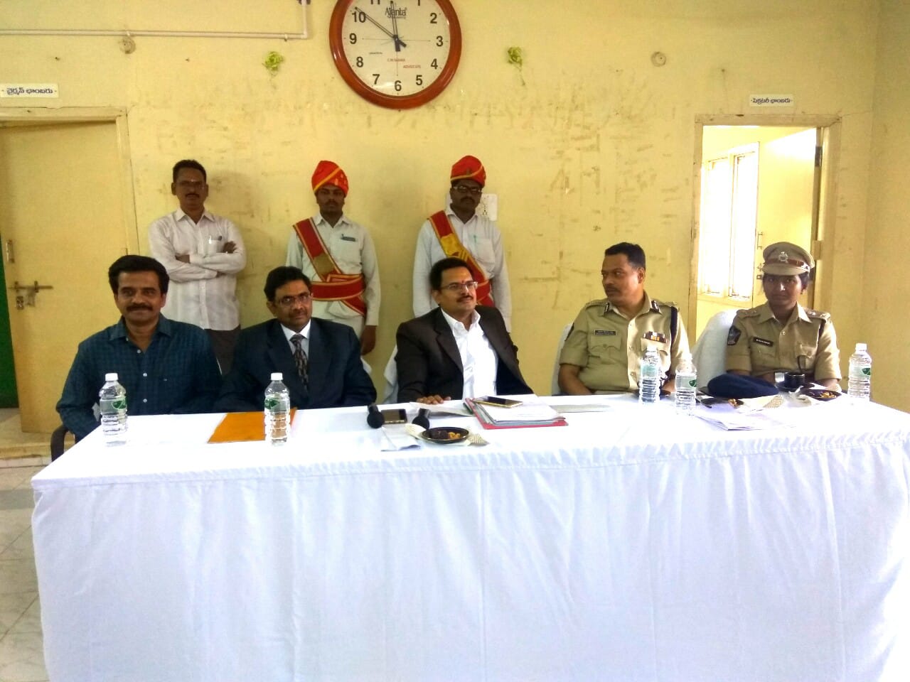 రివ్యూ మీటింగ్ ఆన్ కేస్ ప్రోగ్రెస్