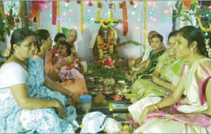 దుర్గమ్మ సన్నిధిలో గణపతి వేడుకలు