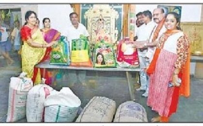 అప్పం తయారీకి దాతల సహకారం