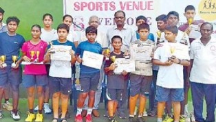 రాష్ట్ర స్థాయి ఓపెన్ టెన్నిస్ విజేతలు వీరే
