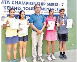 బాలబాలికల డబుల్స్ విజేతలు వీరే