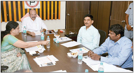 సొంత భవనాల నిర్మాణానికి ప్రాధాన్యం