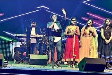 రాగాల పరవళ్లు...  అందెల సవ్వడులు
