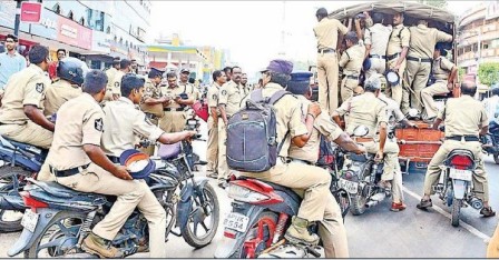 బోట్  రేసింగ్ కు భారీ బందోబస్తు