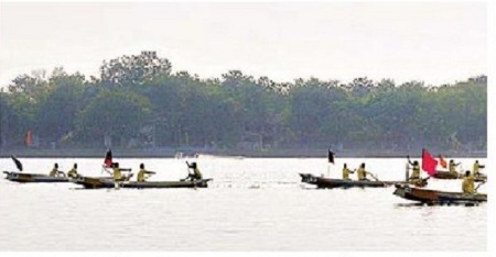 పోటీలు జోరుగా విన్యాసాలు హుషారుగా