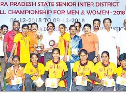 మహిళల వాలీబాల్ విజేత కృష్ణా
