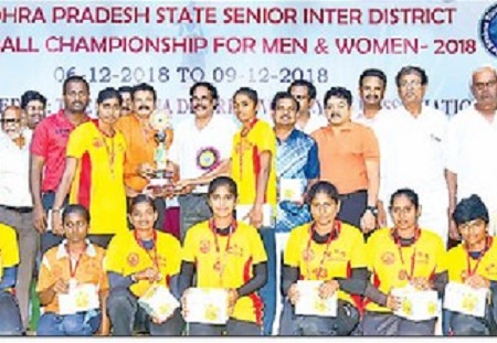 మహిళల వాలీబాల్ విజేత కృష్ణా