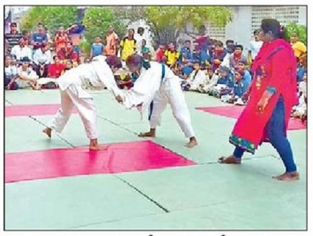 ఉత్సాహంగా రాష్ట్రస్థాయి జూడో పోటీలు