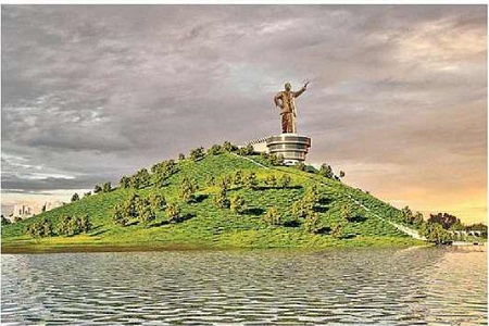 నీరుకొండపై ఎన్టీఆర్ కాంస్య విగ్రహం