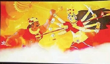 యానిమేషన్ లో దుర్గమ్మ చరిత్ర