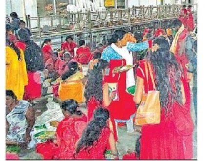45 వేల మందికి అన్నప్రసాదం