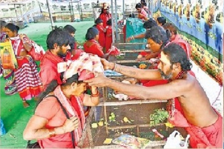 దీక్షల విరమణకు సర్వం సిద్ధం