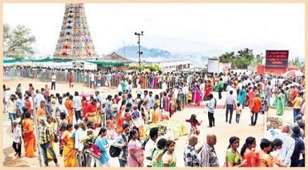 ఇంద్రకీలాద్రిపై కార్తీక సందడి