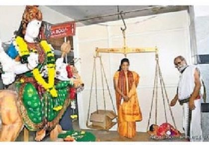 తులభార సేవకు ప్రత్యేక ఏర్పాట్లు
