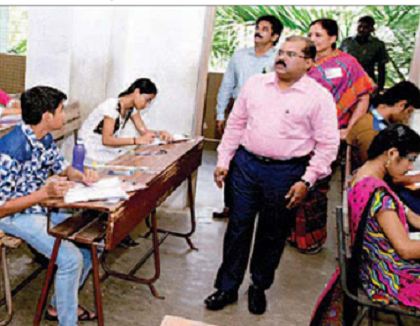 జిల్లాలో ప్రశాంతంగా ఇంటర్ పరీక్షలు ప్రారంభం