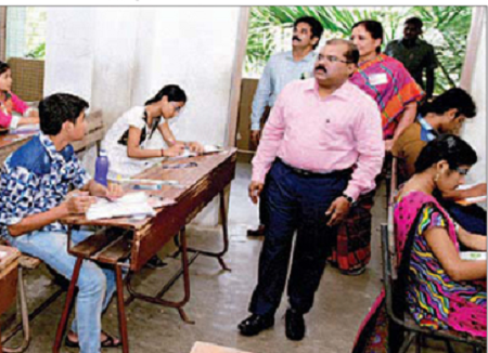 జిల్లాలో ప్రశాంతంగా ఇంటర్ పరీక్షలు ప్రారంభం
