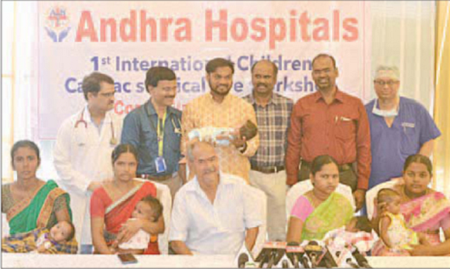 పిల్లల గుండె సర్జరీల వర్క్ షాపు