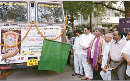 టీటీడీ నిత్యాన్నదాన పథకానికి 10 టన్నుల కూరగాయలు