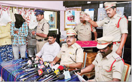 గంజాయి రవాణా, చైన్‌స్నాచింగ్ కేసుల్లో మరో ముగ్గురి అరెస్టు