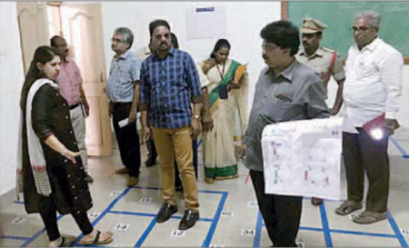 కౌంటింగ్ ప్రక్రియకు పక్కా ఏర్పాట్లు
