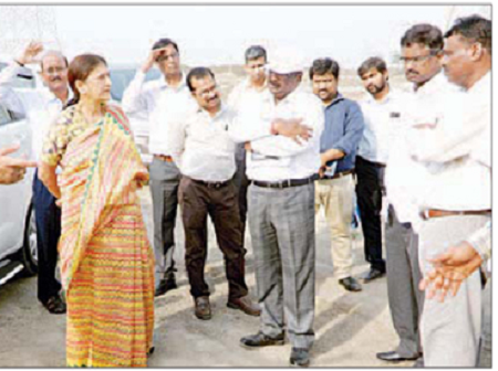 వేగంగా శాఖమూరు సెంట్రల్ పార్కు పనులు