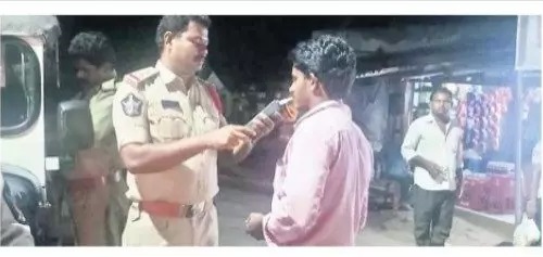 డ్రంక్ అండ్ డ్రైవ్ లో ముగ్గురి పై కేసు