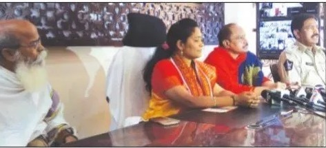 దుర్గగుడిలో పటిష్ట ఏర్పాట్లు