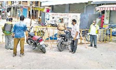 విజయవాడలో 12 ప్రాంతాల్లో చెక్ పోస్టులు