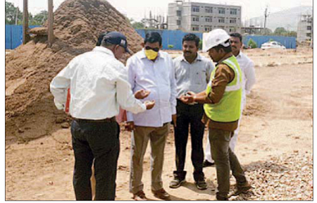 పునర్వినియోగ ప్రక్రియకు భవన నిర్మాణ వ్యర్థాలు
