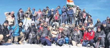 హిమాలయాల్లో  ఎన్జీవోల  సాహస యాత్ర