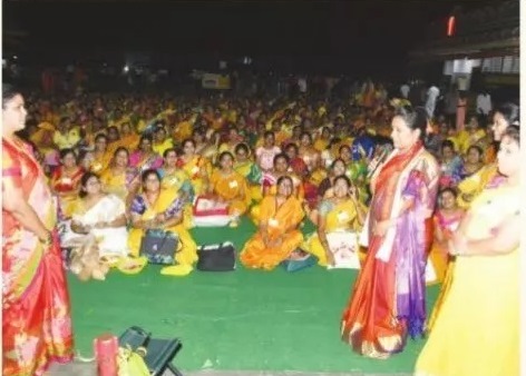 దుర్గమ్మ సన్నిధిలో 'లలితా సహస్ర నామ' పారాయణం