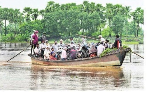ఉద్ధృతంగా కృష్ణమ్మ