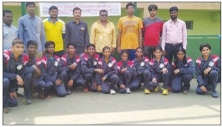 సాఫ్ట్ టెన్నీస్ కు రాష్ట్ర జట్టు ఎంపిక
