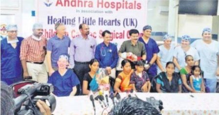 14 మంది చిన్నారులకు గుండె ఆపరేషన్లు