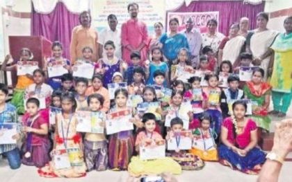 ముగిసిన స్వరార్చన వేసవి శిక్షణ శిబిరం