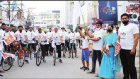 ప్రపంచ పోలియోదినోత్సవ ర్యాలీ