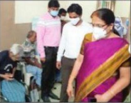 నిర్మల హృదయ్ భవన్ ను సందర్శించిన నీలం సాహ్ని