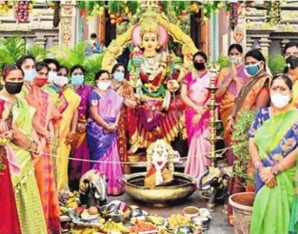 31న వరలక్ష్మిగా దర్శనమివ్వనున్న దుర్గమ్మ